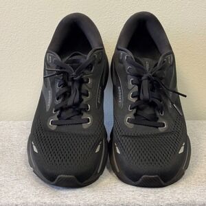 Brooks Women Running Shoes 10 Medium Ghost 15 Black Neutral Cushion 1203801B020